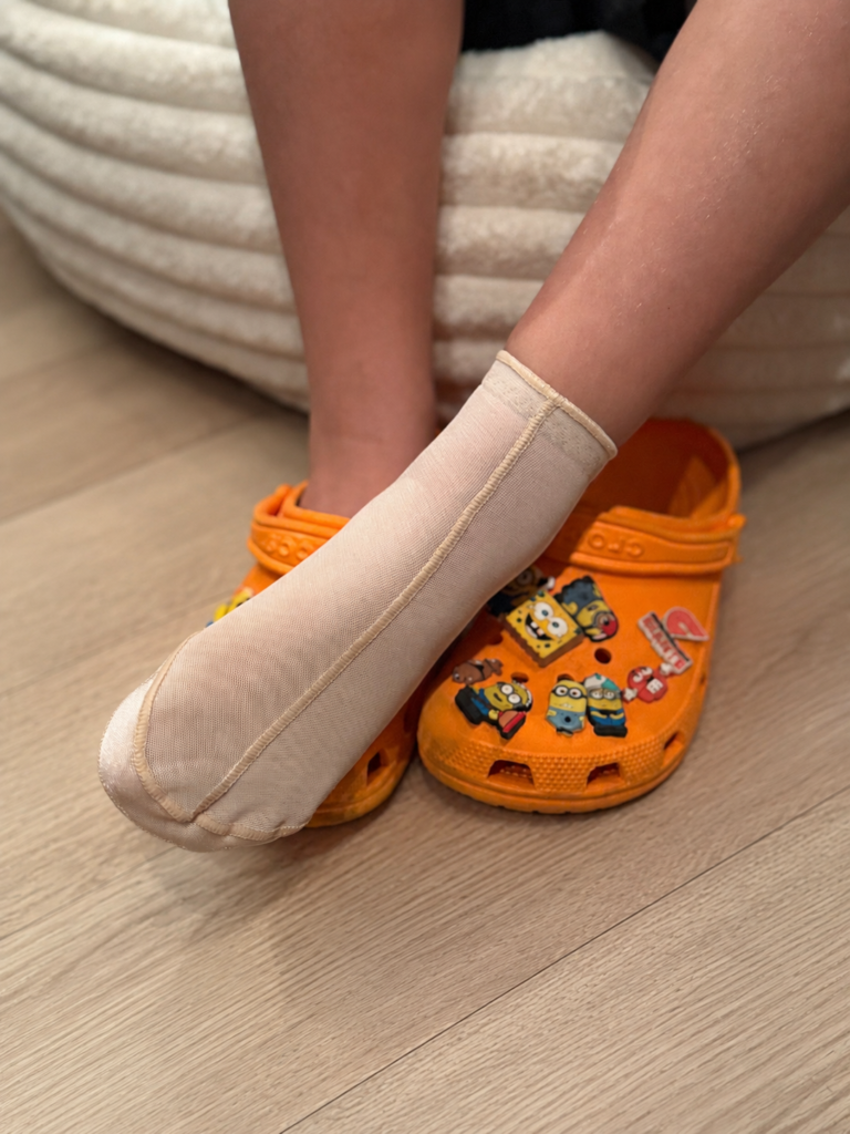 Ankle high close toe sock Ankle Sock Closed Toe - Paediatric 15