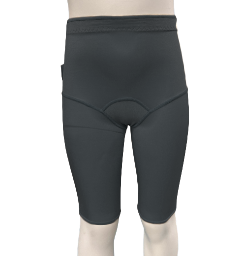 Panty Girdle Closed Pubis Black Compression Tights to Above Knee Closed Pubis - Adult 4 Compression Tights to Above Knee Closed Pubis - Adult - Image 4
